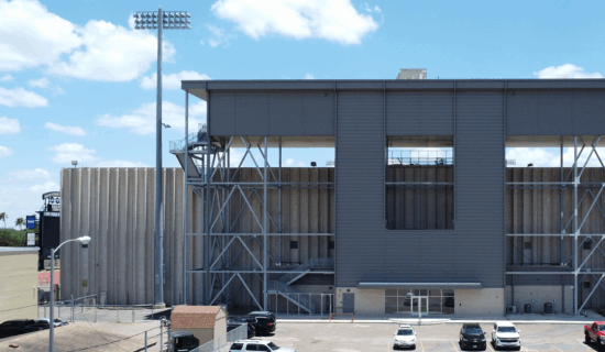 McAllen ISD Veterans Memorial – New Press Box (CMAR)